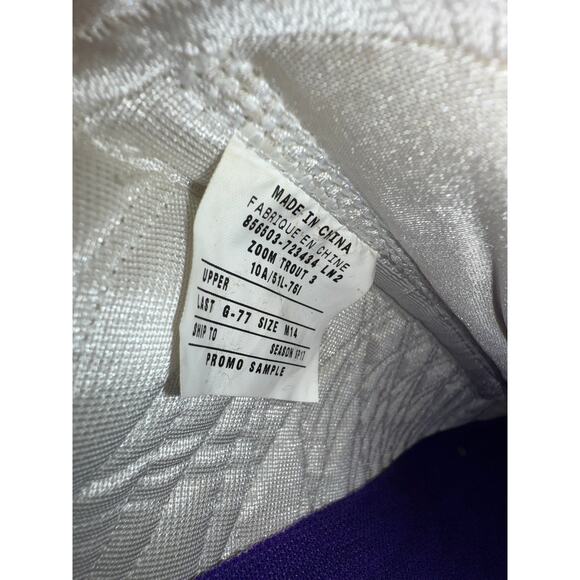 LSU Custom Promo Cleats – Extremely Rare Player Issued (Size 14, Brand New) - Picture 6 of 6